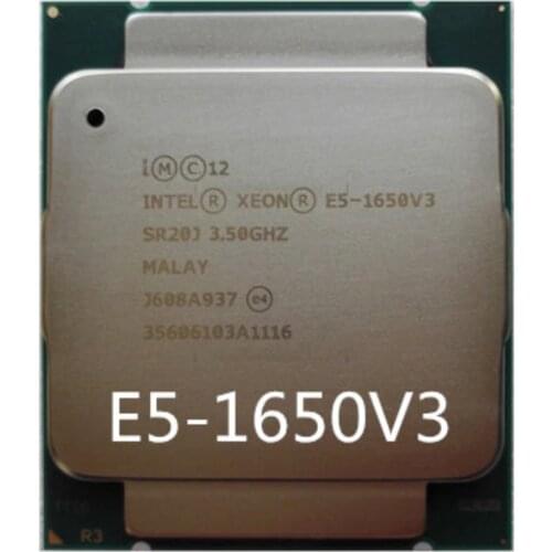 Intel Xeon E5 1650 V3 3.5GHz 6 Core 15Mb Cache LGA2011-3 CPU E5 1650-V3 Processor 1650V3