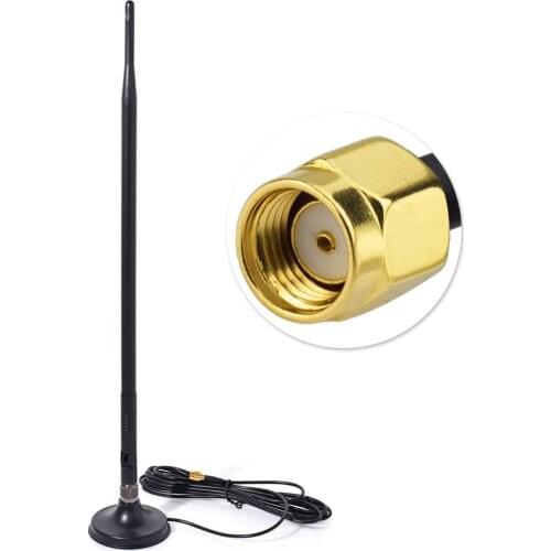 Superbat 12dbi 850 1900 900 1800 2100Mhz GSM UMTS HSPA CDMA 3G Antenna Aerial Booster Magnetic Base RP-SMA Plug 280mm Cable