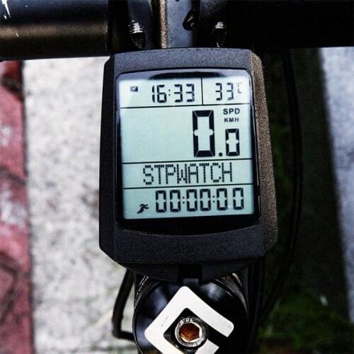 INBIKE Bicycle Computer Speedometer 20 Functions 5 Language Backlight Odometer Motorcycle Bike Bicycle Accessories Spare Parts