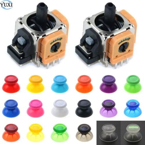 YuXi 3D Analog Joystick Sensor Module Potentiometer Thumb Stick for Sony PlayStation 5 PS5 Controller Repair Parts
