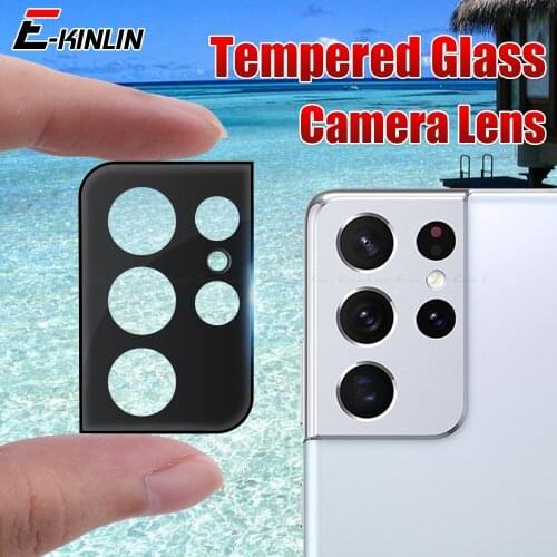 Camera Lens Screen Protector 3D Full Cover Tempered Glass Film For Samsung Galaxy S21 S10 Lite S20 Ultra Plus FE Z Fold2 5G