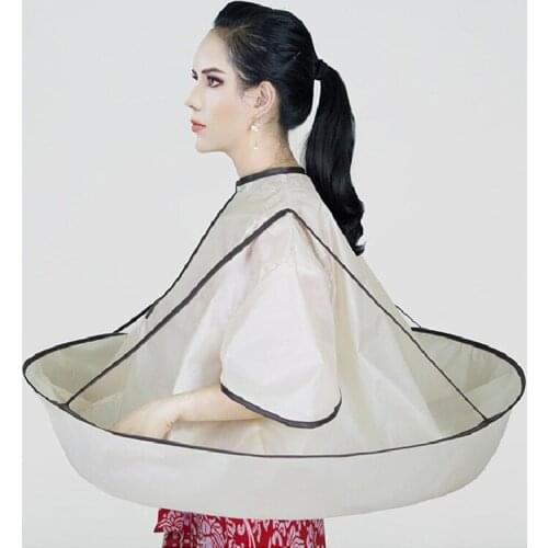 1pc Hair Cutting Hairdressing Gown Cloak Waterproof Umbrella Cape Barber Hairdresser Hairdressing for Salon Barber for Family