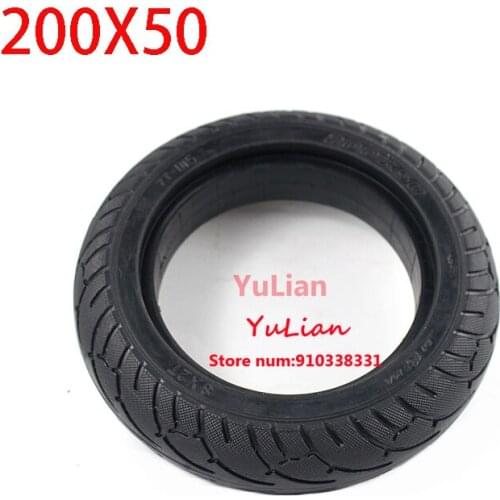 200x50 8X2T Solid tyre 8 inch tire fit Electric Self Balancing Hoverboard Scooter 200*50 8*2T tubeless tyre