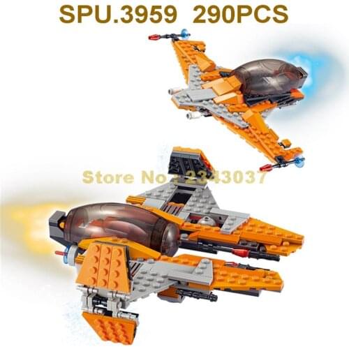 20202 290pcs 3in1 Star Plan Interstellar Fighter Spaceship Spacecraft Robot Building Blocks Toy