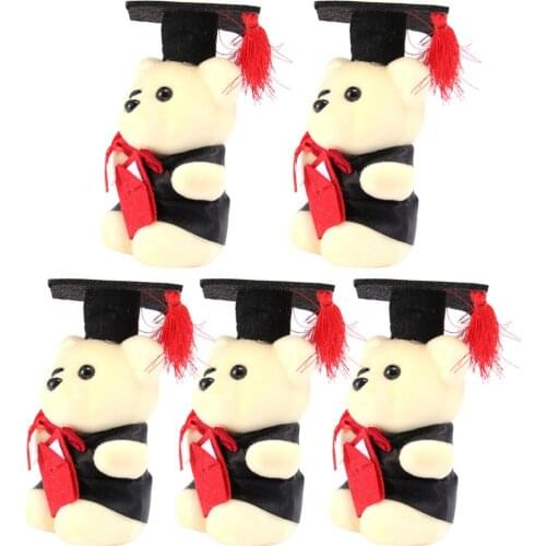 5PCS Graduation Bear Premium Multi-purpose Graduation Bear (With Cap)