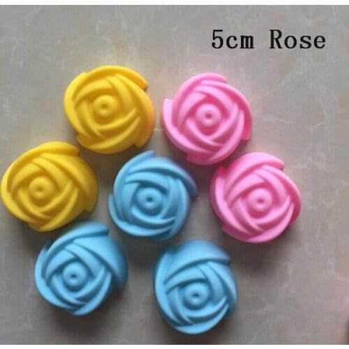 500pcs/lot, Silicone Cupcake Cases Rose Shaped Cake Baking Molds Cup Set Kitchen Craft Tool Bakeware Pastry Tools Cake Mold