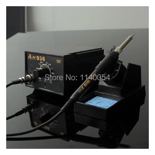 60W 110V/220VAC 936 Thermostatic Soldering Station, Anti-static Lead-free Weldering Station with Soldering Iron 60W