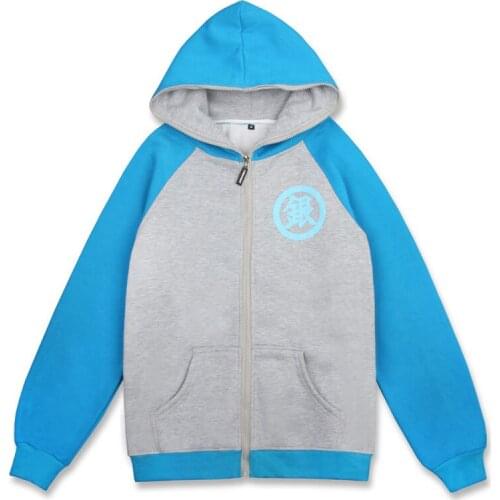 Anime Gintama Silver Soul Autumn Hoodie Cosplay Sakata Gintoki Hooded Zipper Coats Unisex Casual Sweatshirt Hoodies Outerwear