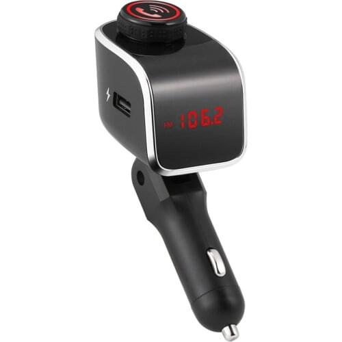 Car MP3 Handsfree FM Transmitter Cigarette Lighter Socket Powered USB Charger Music Player Support TF Card U-disk