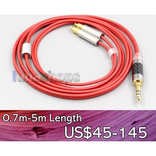 LN006670 99% Pure PCOCC Earphone Cable For Audio Technica ATH-ADX5000 MSR7b 770H 990H ESW950 SR9 ES750 ESW990