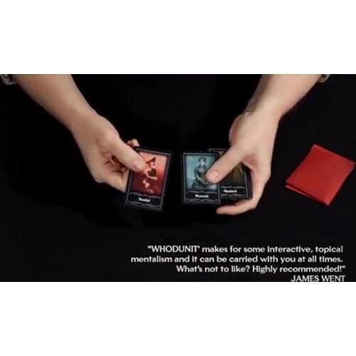 Dave Forrests WHODUNIT (Gimmick+online instruct) - Card Magic Tricks Illusions Close up Mentalism Magia Toys Magician Props
