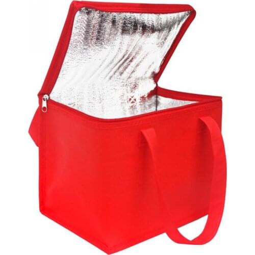 Food Picnic Foldable Lunch Box Delivery Aluminum Foil Waterproof Large Capacity Cake Insulated Bag Thermal Portable Cooler #734
