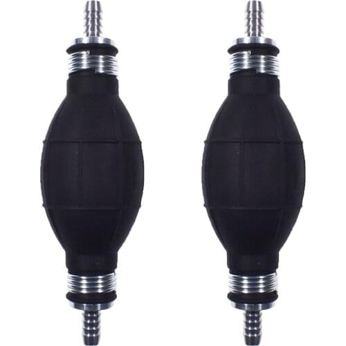 8mm 5/16" Fuel Line Hand Primer Bulb Liquid Transfer 2pcs for Boat Marine