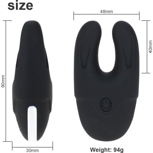 U Type Clitoris Sex Toys for Women 7 Speed Nipple Stimulator Breast Clamp Adult Product for Couple Sex Shop adult toy lesbian