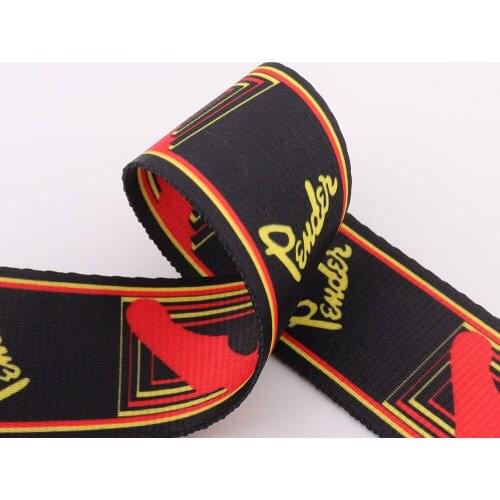 Black Striped Webbing ribbon 2yards 5cm Soft Noble Handbag Webbing Strap Backpack strap ribbon ToteS knapsack luggage belt strap