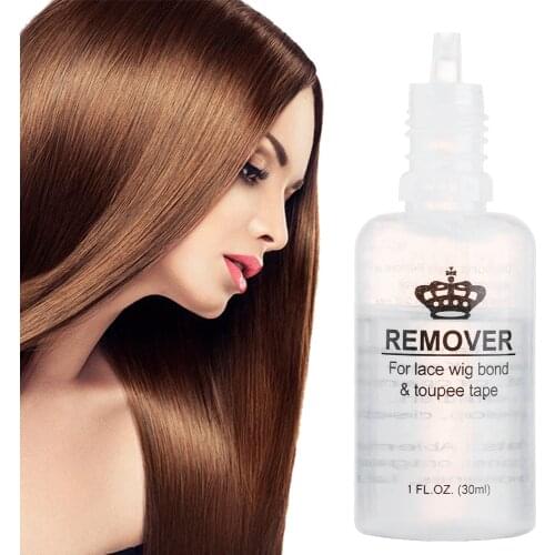 High Quality 30ML Clear Adhesive Tape Remover Hair Extensions Remover Lace Glue Bond False Eyelashes Glue Hair Styling Salon