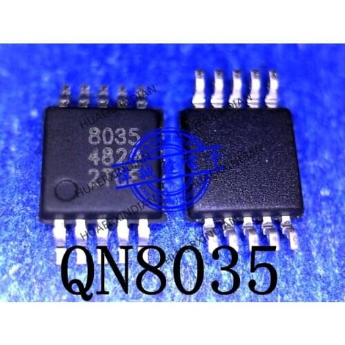 1Pieces New Original QN8035-SANE QN8035 Type 8035 MSOP-10 In Stock Real Picture