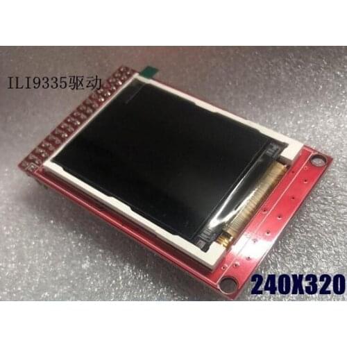 2.0 inch 34P TFT LCD Screen with Adapter Board ILI9335 Driver IC MCU 8/16Bit Interface 240(RGB)*320 TM020HDH01