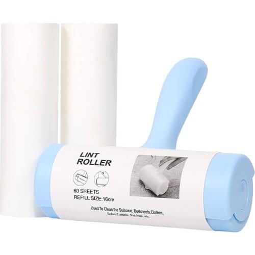 Pet Hair Remover Roller Handhelp Sticky To Clean Pets Hair Clothes Carpet Lint Roller Brush With 2pcs Roller Refills Pet Roller