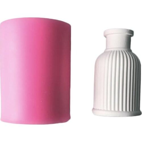 3D Stereoscopic Bottle Shape Silica Gel Molds Home Ornament DIY Resin Clay Soap Mold Aromatherapy Plaster Decoration Mould Craft