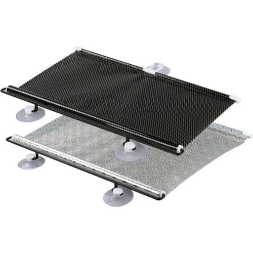 Car Foldable Front Windshield Sun Shade Suction Cup Anti-UV Heat Block Cover Protector Car Exterior Accessories Block Sunlight