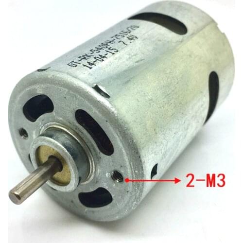 DC 7.4V Micro 540 Electric Motor 24500RPM High Speed Torque Carbon Brush DIY Drill Screwdriver Garden Electric Machinery Tool