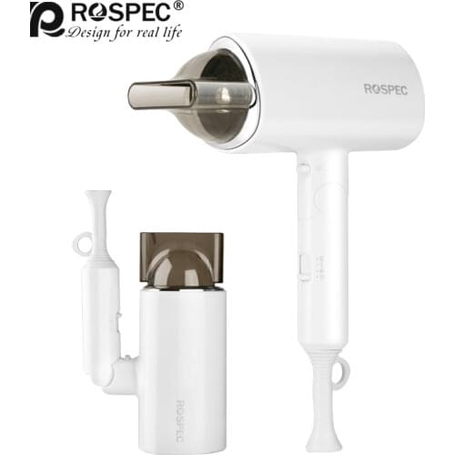 ROSPEC Foldable Strong wind Hair Dryer 1800W Fast Drying Hair Household Electric Hair Drier Anion Hairdryer Blow Dryer Portable
