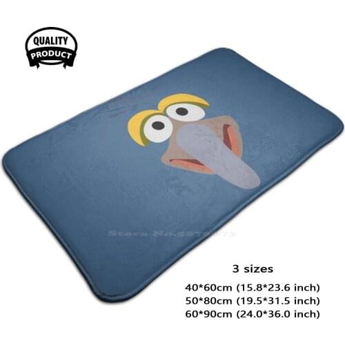 Gonzo Door Mat Foot Pad Home Rug Gonzo The Great The Great Animal Monster Big Bird Bird Bert And Ernie The Frog The Show Puppet