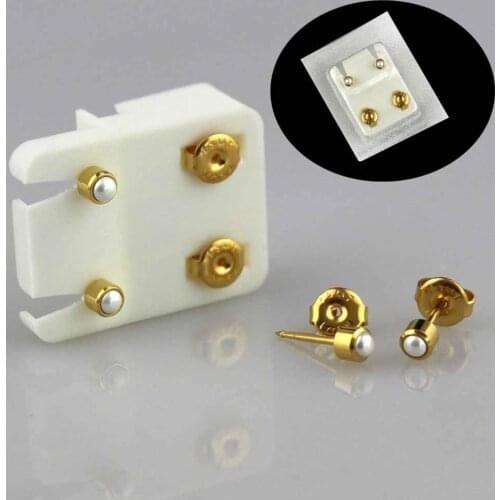 Hot!!! 12Pairs Women Girls Rhinestone Inlaid Ear Studs Mini Piercing Earrings