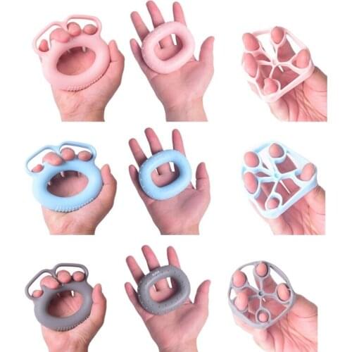 Finger Strengthening Grip Massager-Hand Stress Exercisers Tool - Squeeze Training Tool-Muscle Strengthening Exerciser