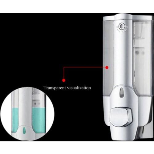 Shampoo Bath Box Hotel Wall Hanging Soap DeviceSuction Cup Soap Dispenser Wall Mounted ABS Soap Box For Bathroom Storage Box