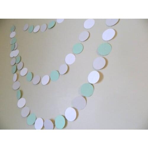 Gender Neutral BABY Shower Decorations - ONEderland party garland - 10 fts banners - Mint to Be Wedding Decorations