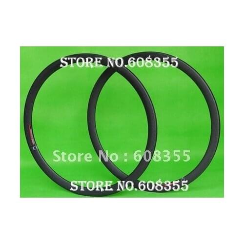 Clincher Rim 38mm - 3K Full carbon Matt Matte road bike Bicycle 700C wheels rim 38mm ( hole 20 , 24 )