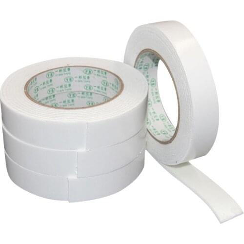 3M Original Foam Double-Sided Rubber Sponge White Double-sided Sticky Tape Craft Self Adhesive Mounting Pad Adhesive Tape