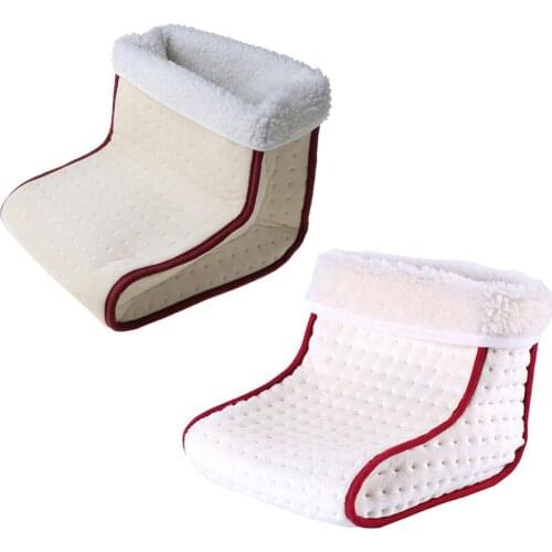 Portable Electric Warm Foot Warmer Washable Cosy Heated Massager 5 Modes Heat Settings Footwarmer Cushion Thermal House
