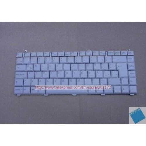 Brand New White Laptop Notebook Keyboard 147915461 KFRMBE221A For SONY VAIO VGN-FS PCG 7D3P series (Spain)