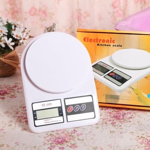 Weighing Scale SF-400 10KG / 1g Kitchen Mail LCD Digital Scale White