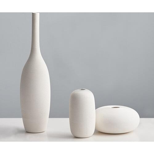 Vase Decoration Household Ceramic Vase Decorative Vases Modern Living Room Decoration Modern Home Decor Vases for Flowers