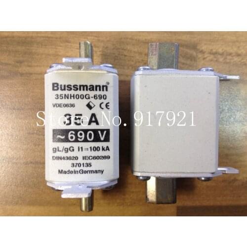 [ZOB] The United States Bussmann 35NH00G-690 35A BUSS 690V 370135 fuse fuse --5pcs/lot