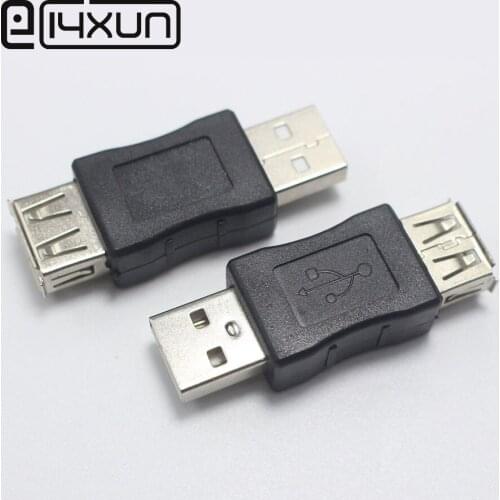 1pcs/lot USB male female connector 2.0 USB A male to A female extended cable adapter tablet computer accessories