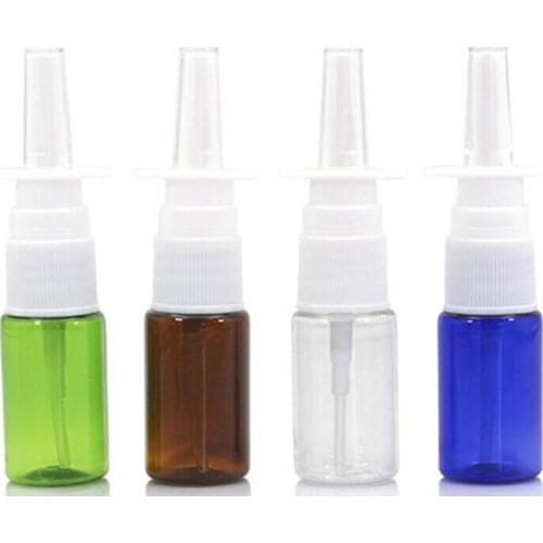 10ml Empty Plastic Nasal Spray Pumps bottle, 10cc Nasal Atomizers ,1/3oz Oral Spray Applicators