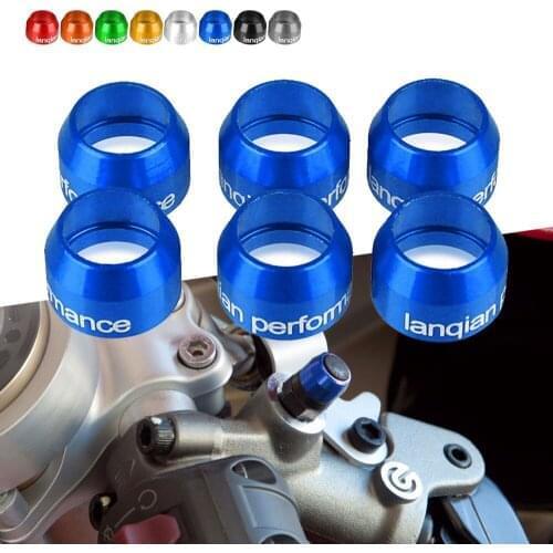 Motorcycle Aluminum Billet Bleed Valve Cover Kit For SUZUKI GSR600 GSR750 GSR 600 750 GSXR600 GSXR750 GSXR1000 GSXR 600 700 1000