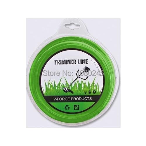 Free shipping Garden tools brush cutter parts Roll 2.4mmX 90m Trimmer Line Spool Whipper Snipper Cord Grass trimmer Nylon line