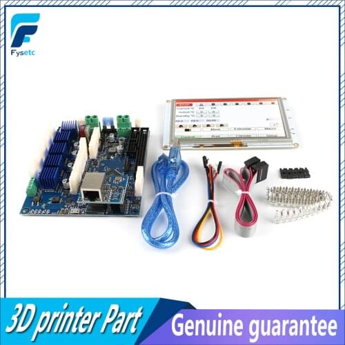 Clone Duet 2 Ethernet Advanced 32 Bit Electronics V1.04 With 7'' 7 inch PanelDue 7i Integrated Colour Touch Screen