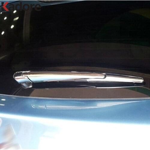 For Mitsubishi Outlander 2013 2014 2015 2016 2017 ABS Chrome Car Rear Wiper Trim Cover Exterior Accessories Rear Wiper Sticker