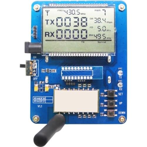 2pcs/lot Functional Debugging LCD DEMO Boards for 30dBm RF module RF4463F30