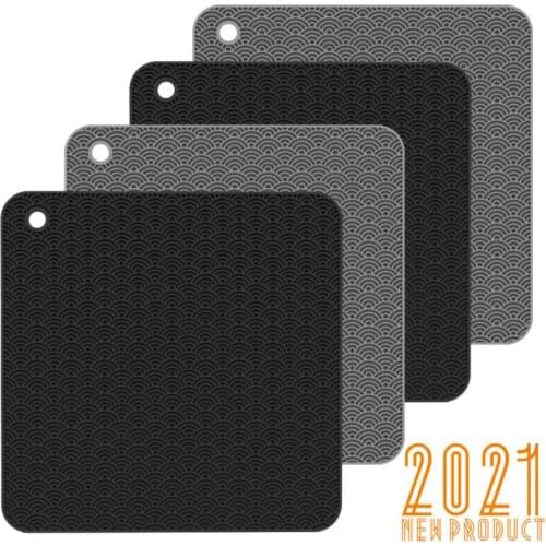 Induction Cooktop Mat Protector Nonslip Silicone Heat Insulation Pad Cook Top Cover Reusable Hot Kitchen Accessories Gadget