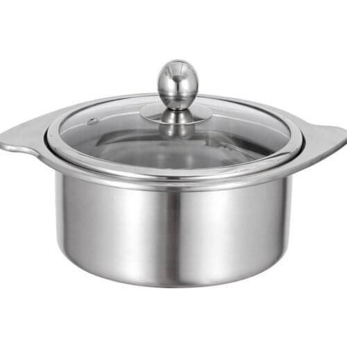 Commercial induction cooker stainless steel small hot pot