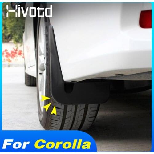 Mudguard Fender Cover Front Rear Mud Flap Splash Guard Protection Accessories Car Refit Parts For Toyota Corolla Sedan 2019 2021