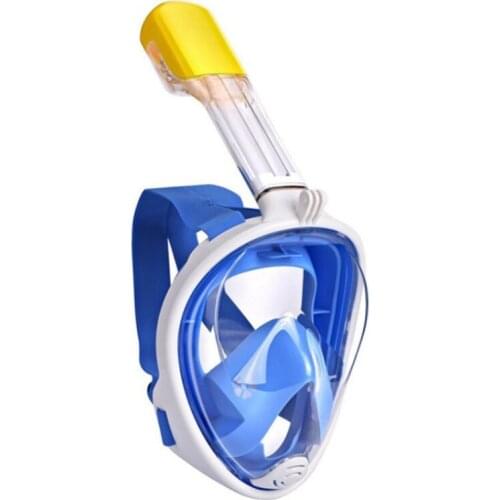 Full dry diving mask for adults and children Outdoor diving artifact Silicone snorkeling swimming mask swimming goggles